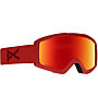 Anon Helix 2 Sonar With Spare Lens - maschera sci, Red