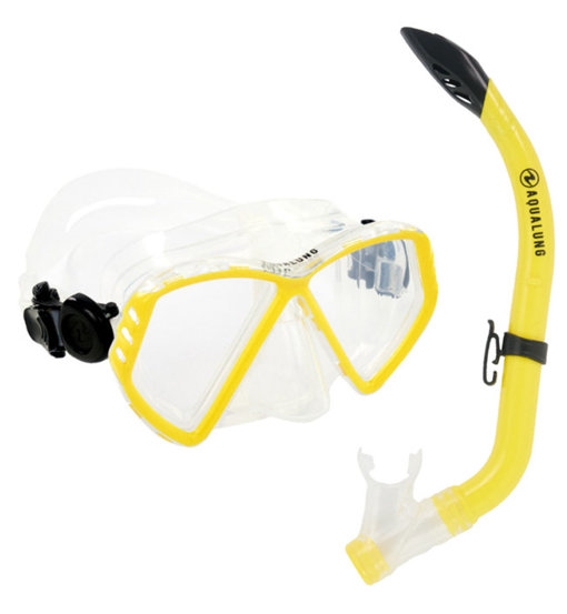 Aqualung Combo CUB - maschera da immersione + boccaglio - bambino