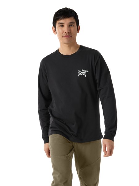 Arc Teryx Kragg SL Cotton Bird Tile LS M - Sweatshirt - Herren, Gr. 2XL