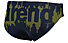 Arena Logo Swim Brief -  Badehose - Kinder, Dark Blue/Light Green