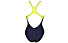 Arena Swim Pro Back Graphic - costume intero - donna, Dark Blue/Yellow