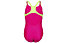 Arena Swim Pro Back Logo - Badeanzug - Mädchen, Pink/Green