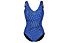 Arena W Bodylift Cloe Wing Back AO - costume intero - donna, Blue/Black