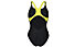 Arena W Pro Back Graphic - Badeanzug - Damen, Black/Yellow