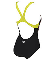 Arena W Vibration Swim Pro Back - costume intero - donna, Black/Yellow
