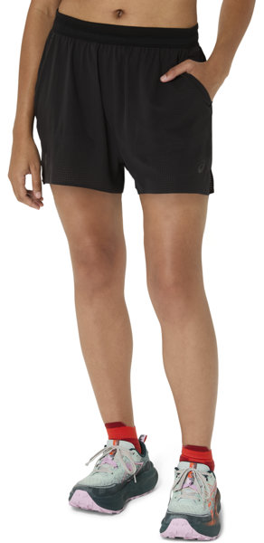 Asics Fujitrail Elite Short W - Trailrunning Hosen - Damen, Gr. XL