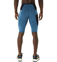 Asics Fujitrail Sprinter - pantaloni trail running - uomo, Blue/Black