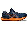 Asics Gel Nimbus 24 - scarpe running neutre - uomo, Blue/Orange