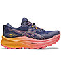 Asics Trabuco Max 2 - Trailrunning-Schuhe - Damen, Dark Blue/Orange