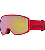 Atomic Count Stereo - maschera sci alpino, Red