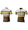Biciclista Larch Mountain - Radtrikot - Herren, Brown/Yellow