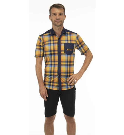 Biciclista Riding - camicia a maniche corte - uomo. Taglia S