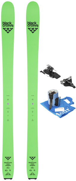 Black Crows Set Navis Freebird 22/23: Tourenski+Bindung+Felle, Gr. 173.4