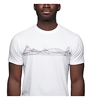 Black Diamond Desert Lines - T-shirt - Herren, White