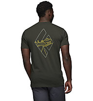 Black Diamond Desert to Mountain - T-shirt - Herren, Green
