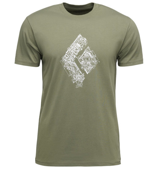 Black Diamond Engineered Diamond M: T-shirt Arrampicata