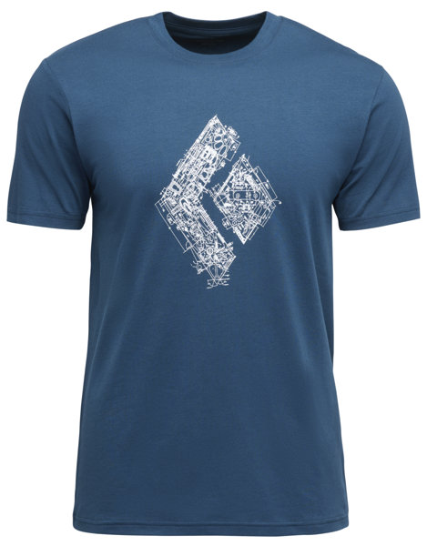 Black Diamond Engineered Diamond M - Kletter T-Shirt - Herren, Gr. L
