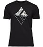 Black Diamond M Mountain Logo SS - T-shirt- Herren, Black