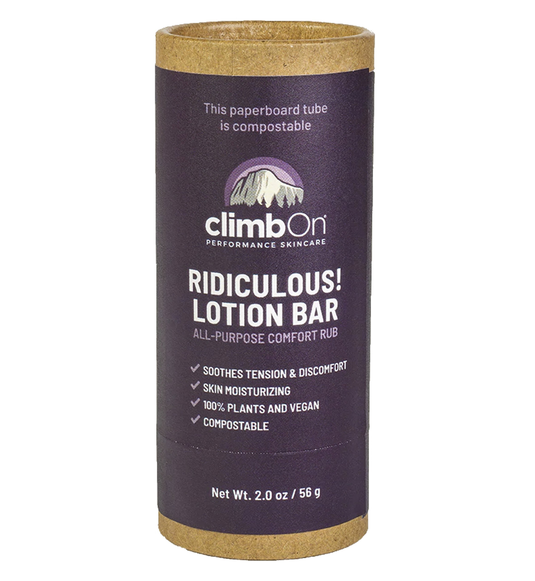 Climb On Ridiculous Lotion Bar 2 oz Creme