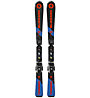 Blizzard Firebird JR (110-140) + FDT JR 7 - sci alpino - bambino, Black/Blue