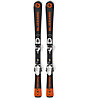 Blizzard Firebird JR + FDT JR 4,5 - Ski - Kinder, Black/Orange