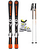 Blizzard Set Firebird Jr 80-90 cm: Ski + Bindung + Skistöcke + Skischuhe