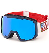 Briko Lava USSA - Skibrille, Red/Blue/White