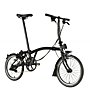 Brompton C Line Explore Black Edition - bicicletta pieghevole, Black