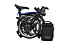 Brompton Electric M6L Bolt Lacquer - bicicletta pieghevole elettrica, Blue