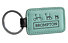 Brompton Logo collection Keyring - Schlüsselanhänger, Green
