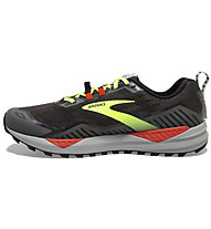 Brooks Cascadia 15 - scarpe trail running - uomo, Black/Yellow