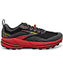 Brooks Cascadia 16 - scarpe trail running - uomo, Black/Red