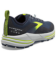 Brooks Cascadia 16 - scarpe trail running - uomo, Blue/Yellow