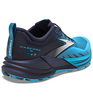 Brooks Cascadia 16 - scarpe trail running - uomo, Dark Blue/Light Blue