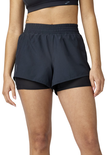 Brooks Dash 2-in-1 W - kurze Laufhose - Damen, Gr. L