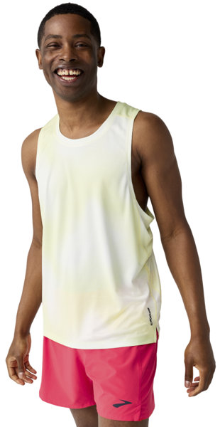Brooks Dash Printed M - Lauftop - Herren, Gr. XL