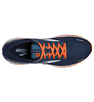 Brooks Ghost 14 - scarpe running neutre - uomo, Dark Blue/Orange