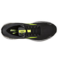 Brooks Ghost 14 - scarpe running neutre - uomo, Black/Light Green