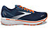 Brooks Ghost 14 - scarpe running neutre - uomo, Dark Blue/Orange