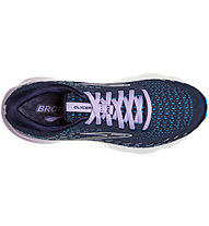 Brooks Glycerin 20 W - scarpe running neutre - donna, Dark Blue/Light Violet