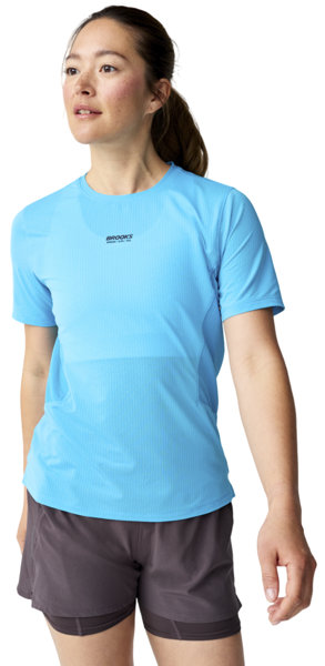 Brooks High Point Short Sleeve 2.0 W - Trail Runningshirt - Damen, Gr. L
