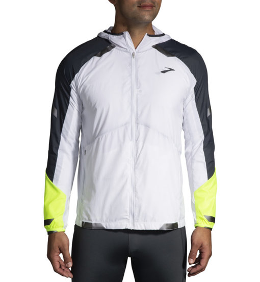 Brooks Run Visible Covertible - giacca running - uomo. Taglia 2XL