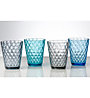 Brunner Diamond - set bicchieri , Blue/Grey