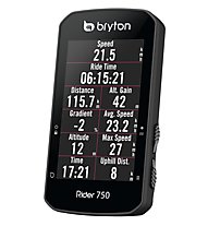 Bryton Rider 750 - Radcomputer, Black