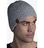 Buff Knitted & Polar Fleece Lyne - Mütze, Light Grey