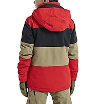 Burton Boy's Symbol - Snowboardjacke - Kinder, Red/Black/Brown
