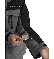 Burton Covert - Snowboardjacke - Kinder, Grey/Black