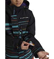 Burton Covert - giacca snowboard - bambino, Black/Blue
