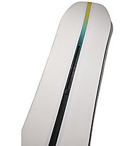 Burton Custom Camber Wide - Snowboard, White/Yellow