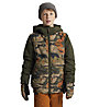 Burton Gameday - giacca snowboard - bambino, Brown/Green
